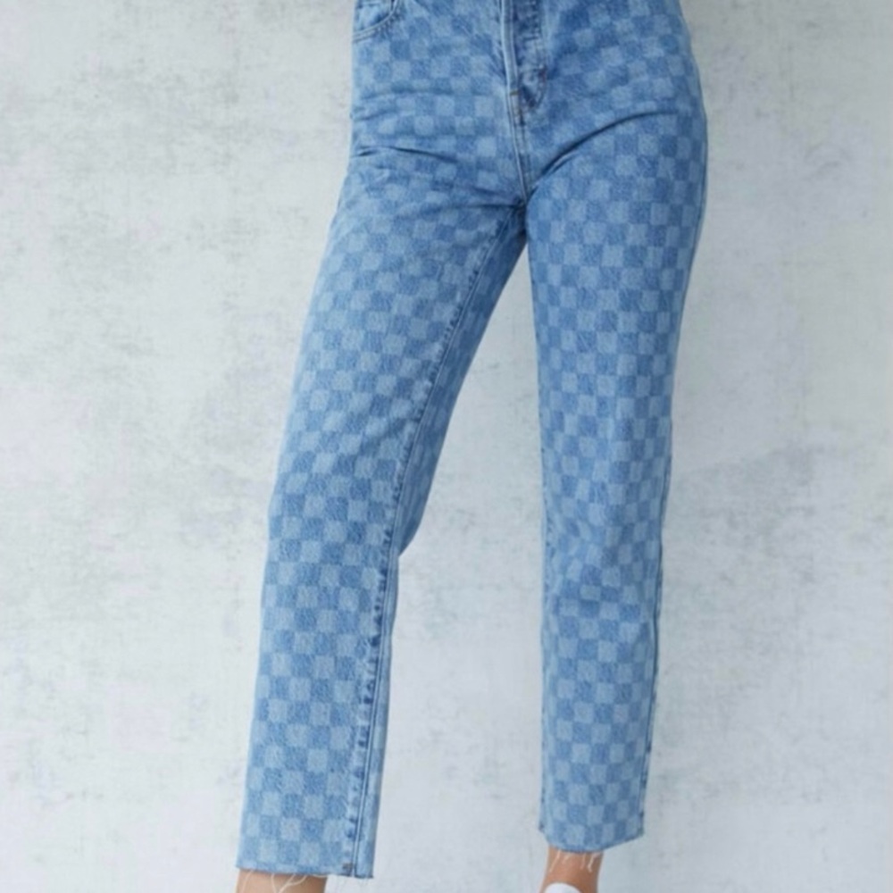 PACSUN High-Rise Straight Jeans